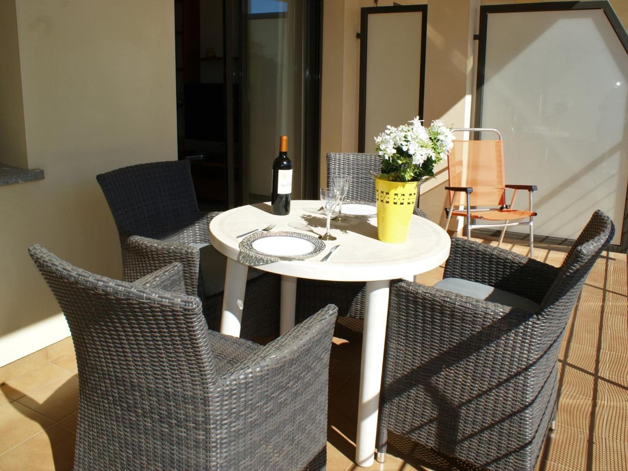 Apartamento En Roses A 2 Min De La Playa Con Vistas Al Mar Av-18 Girona Exterior foto